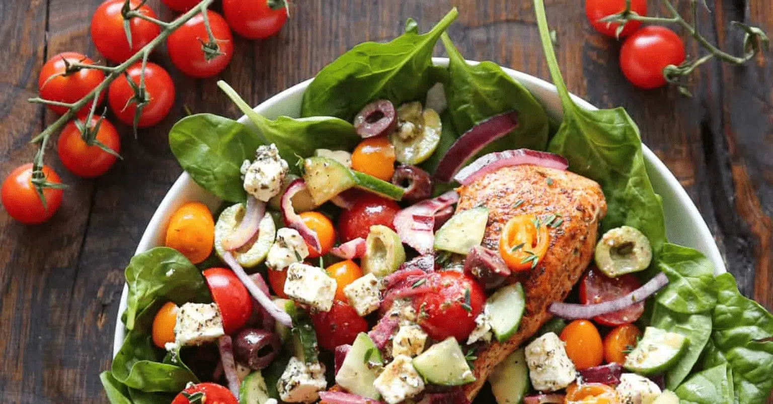 Greek Salmon Salad – Julia’s Album