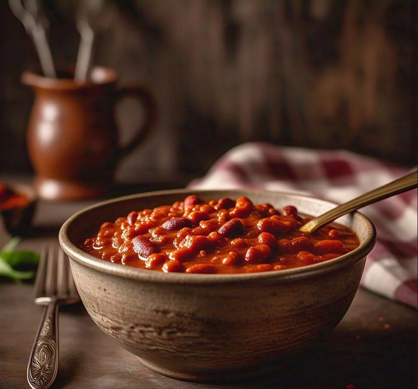 Real and Authentic Red Texas Chili